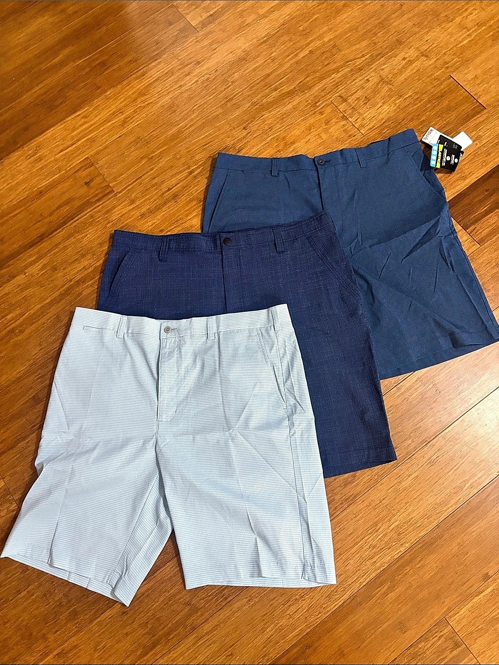 PGA TOUR shorts Men's Flat Front Size 38 3-Piece Set NWT